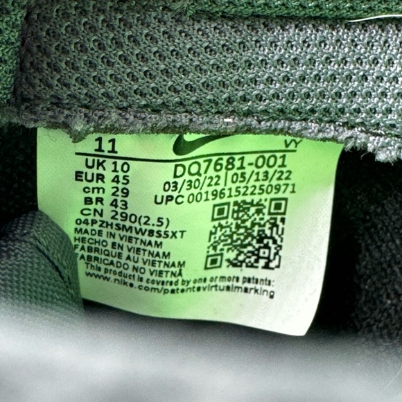 Nike Dunk Low Retro PRM Halloween (2022) Shoes DQ7681-001 Men's Sz 11 - Picture 10 of 10